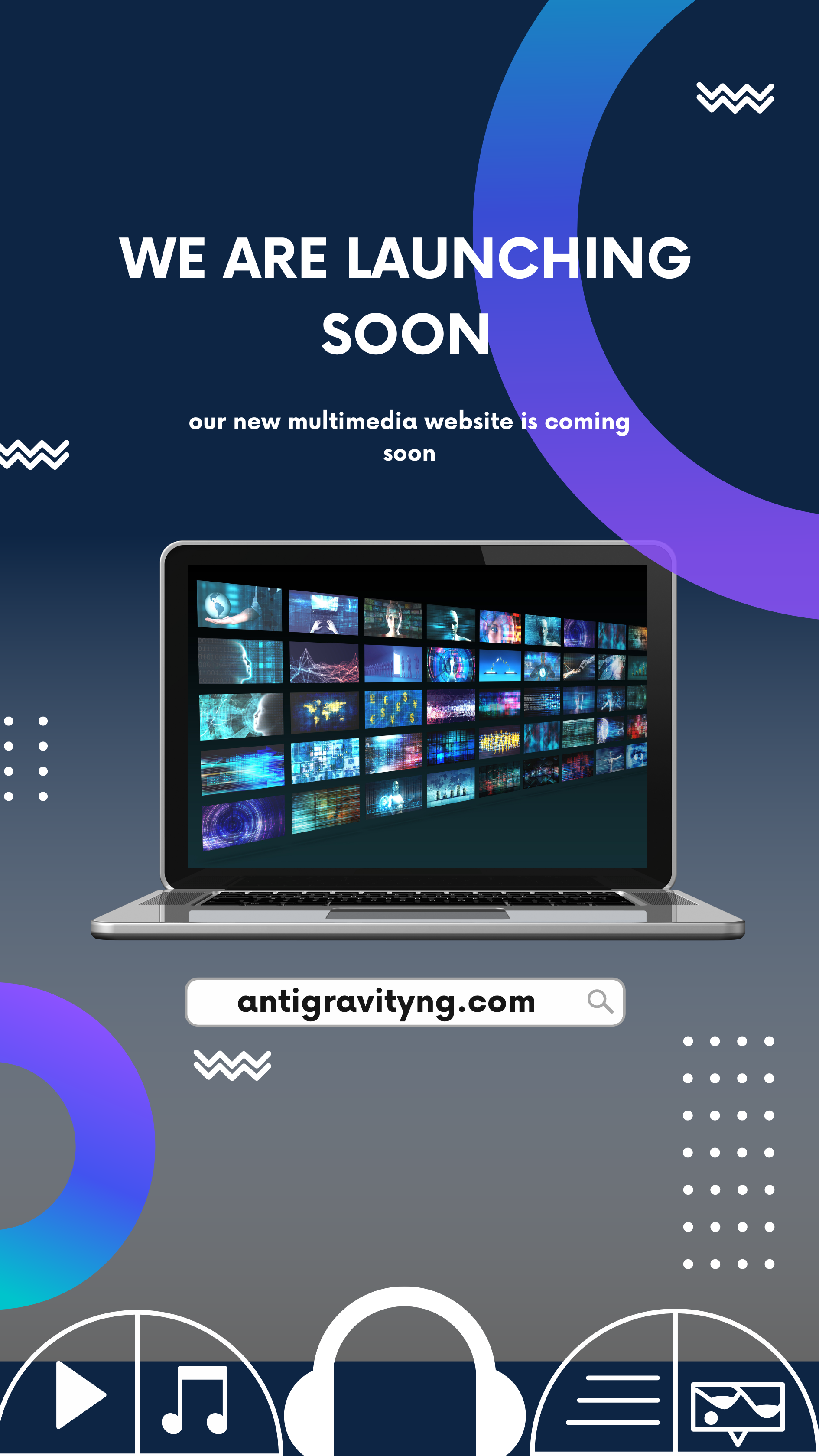 ANTIGRAVITY MEDIA WEBSITE